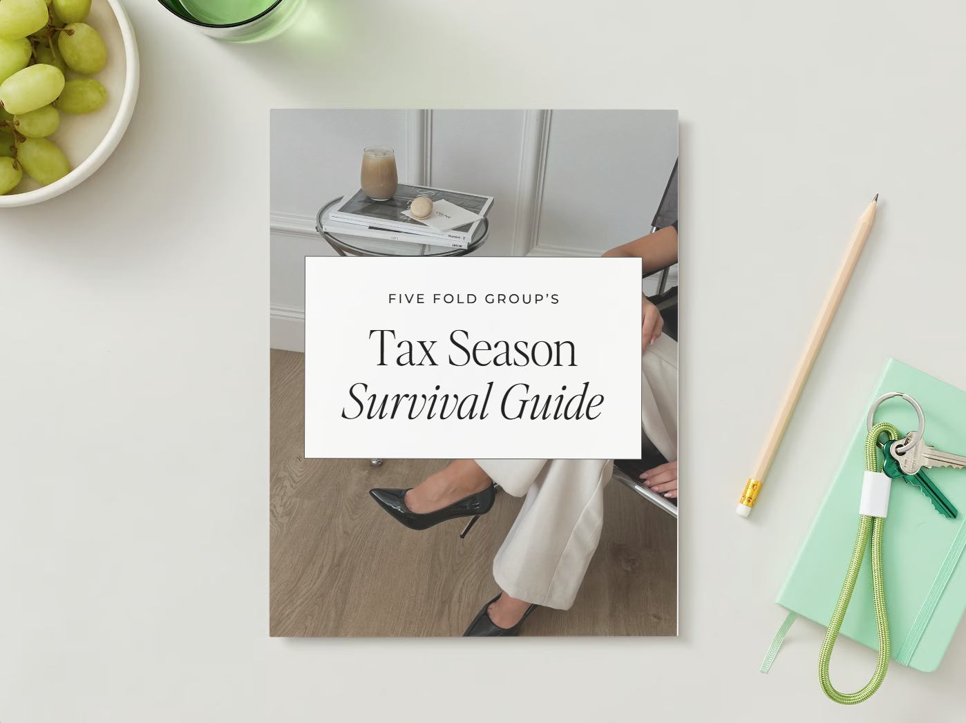 010125 LEAD MAGNET COVER PAGE - TAX SEASON SURVIVAL GUIDE
